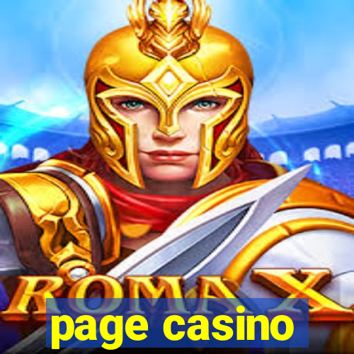 page casino