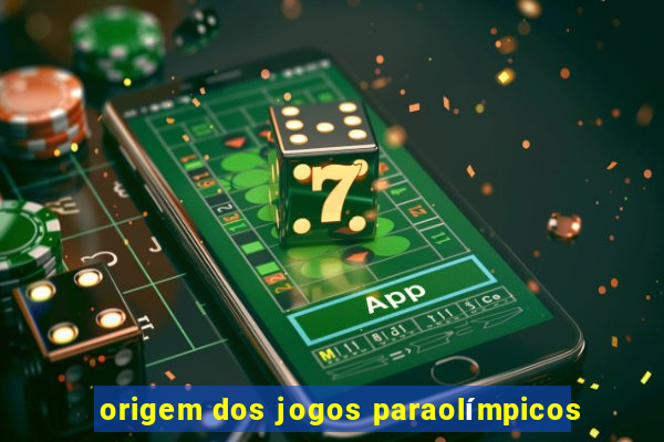 origem dos jogos paraolímpicos