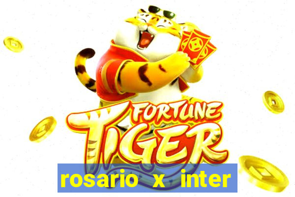 rosario x inter onde assistir