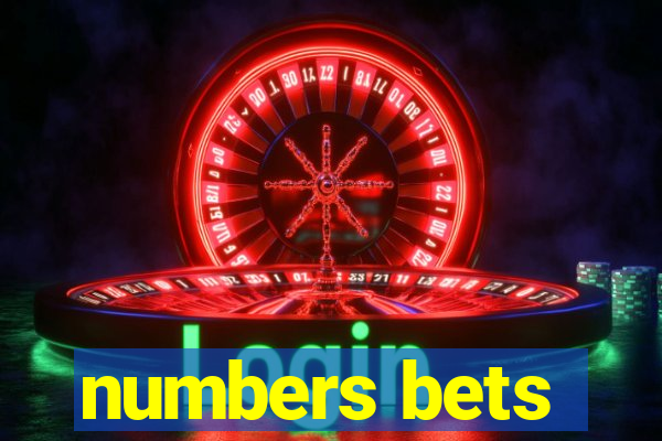 numbers bets