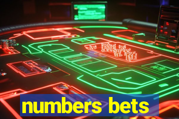 numbers bets