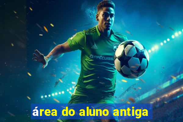 área do aluno antiga