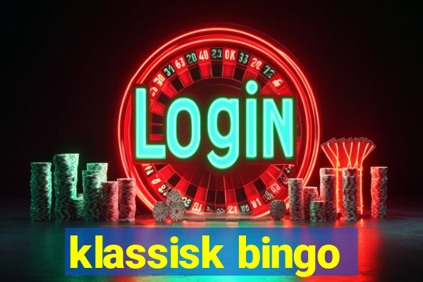 klassisk bingo