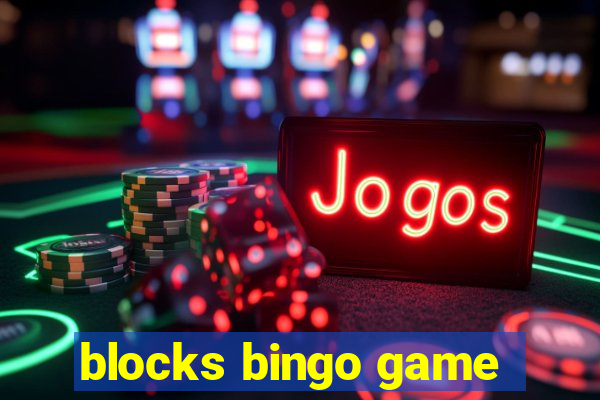 blocks bingo game