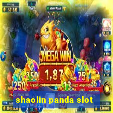 shaolin panda slot