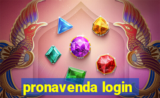 pronavenda login