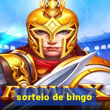 sorteio de bingo