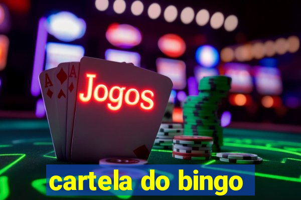 cartela do bingo