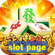 slot page