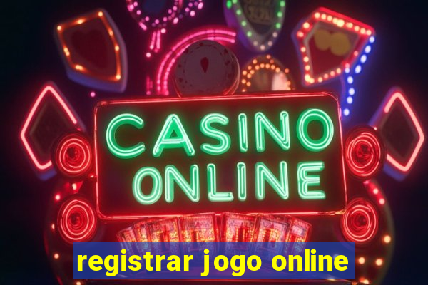 registrar jogo online