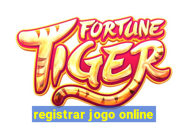 registrar jogo online