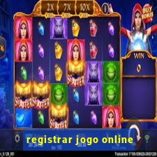 registrar jogo online