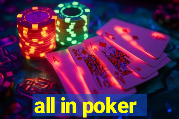 all in poker