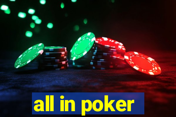 all in poker