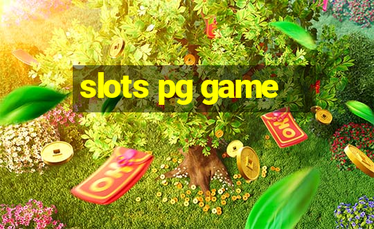 slots pg game