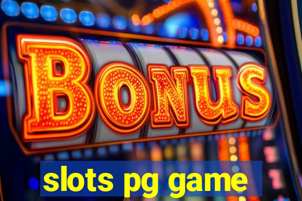 slots pg game