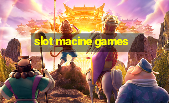 slot macine games