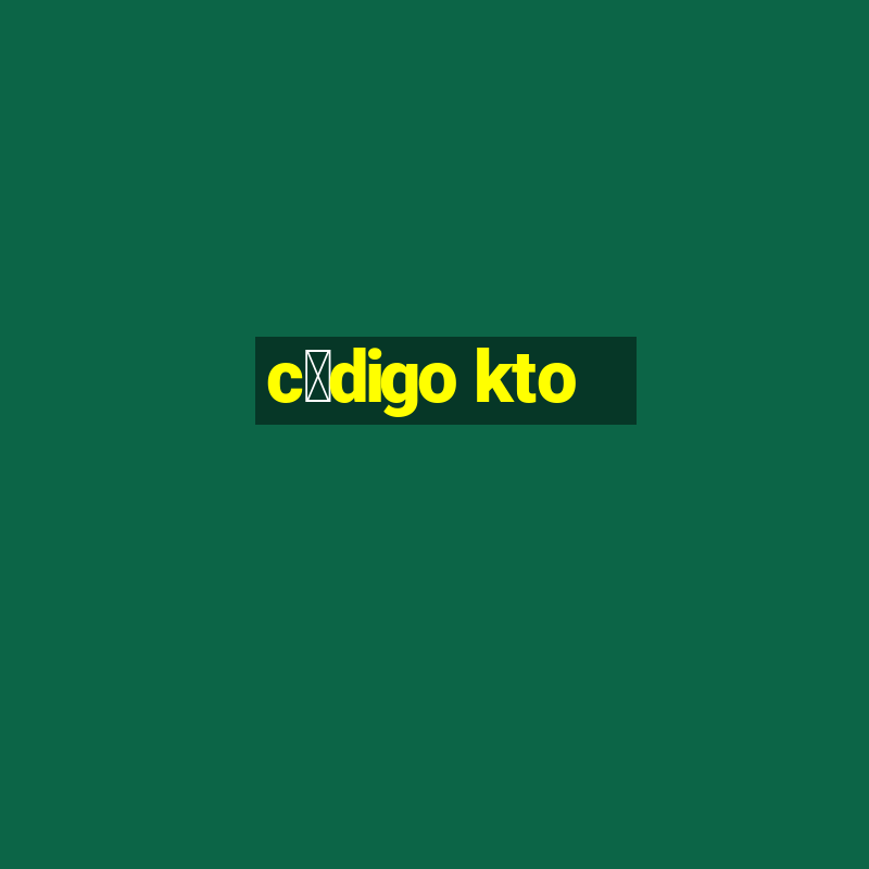 c贸digo kto