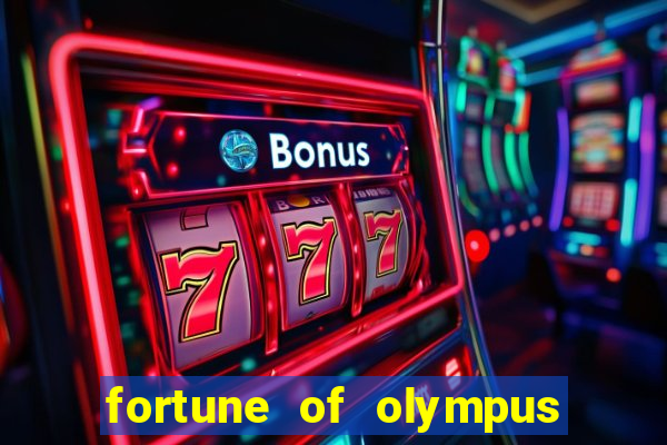 fortune of olympus slot paga mesmo