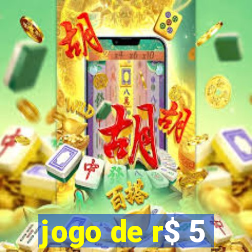 jogo de r$ 5