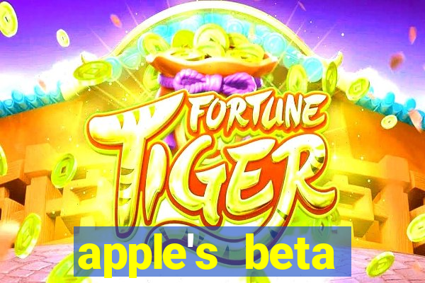 apple's beta software program