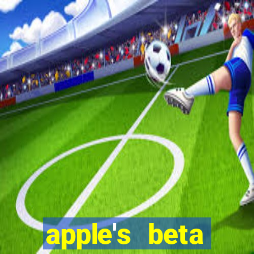 apple's beta software program