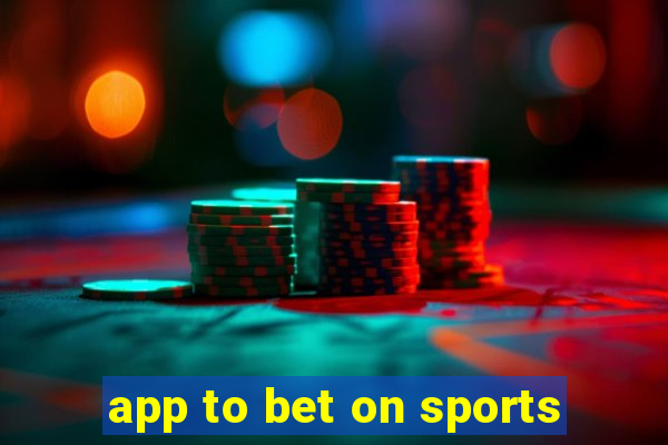 app to bet on sports