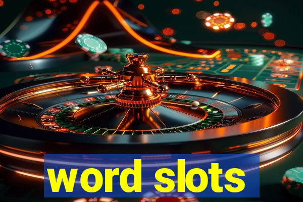 word slots