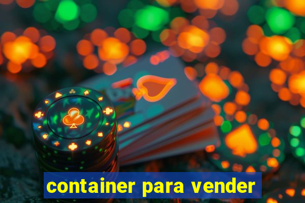 container para vender