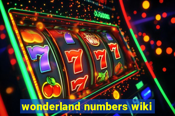 wonderland numbers wiki