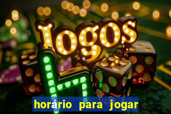 horário para jogar fortune dragon