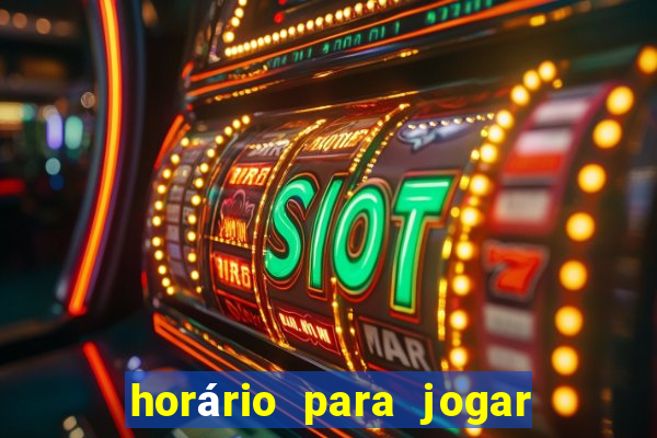 horário para jogar fortune dragon