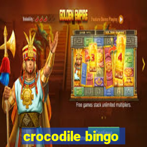 crocodile bingo