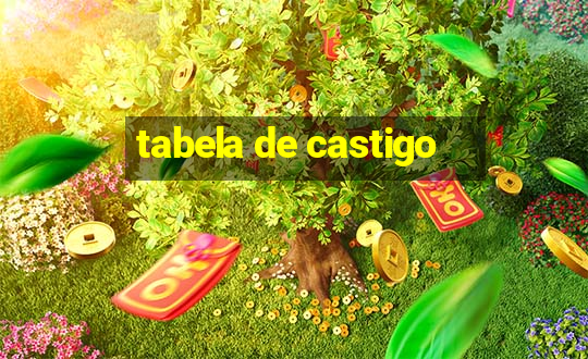 tabela de castigo