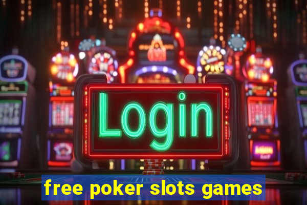 free poker slots games