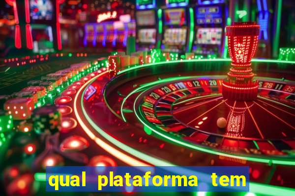 qual plataforma tem o jogo fortune tiger