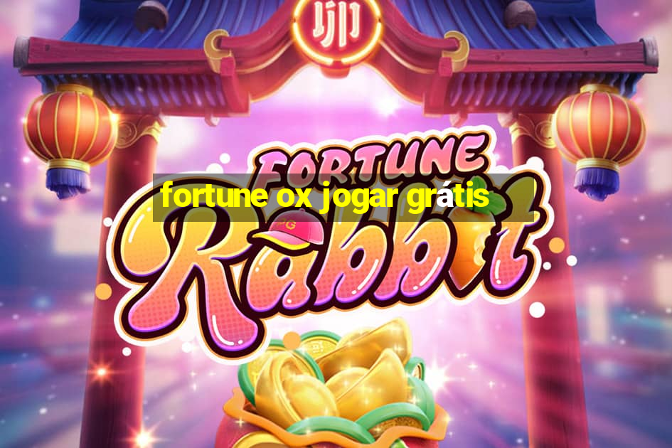 fortune ox jogar grátis