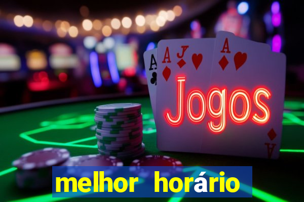 melhor horário para jogar fortune coelho