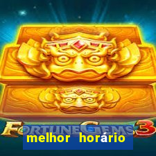 melhor horário para jogar fortune coelho