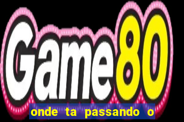 onde ta passando o jogo do pag