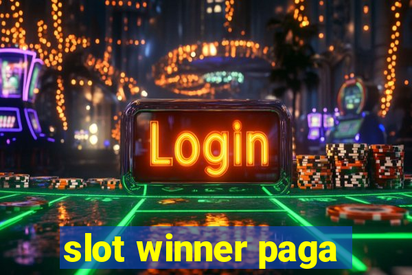 slot winner paga