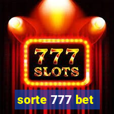 sorte 777 bet