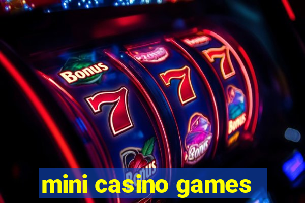 mini casino games