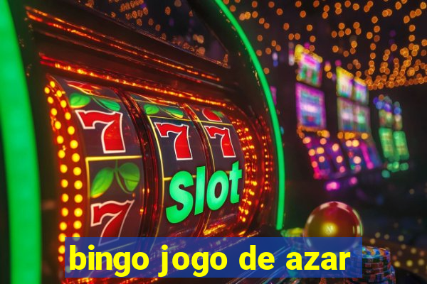 bingo jogo de azar