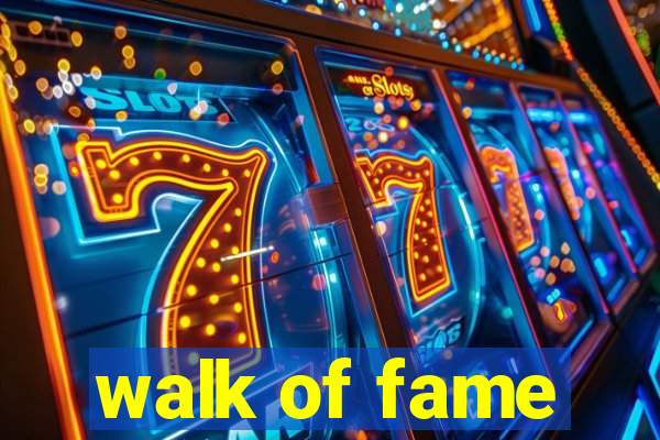 walk of fame