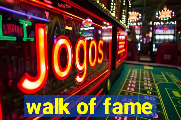 walk of fame