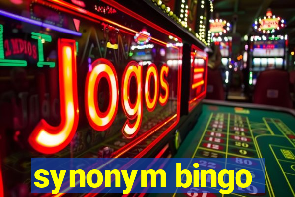 synonym bingo