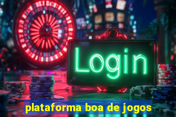 plataforma boa de jogos