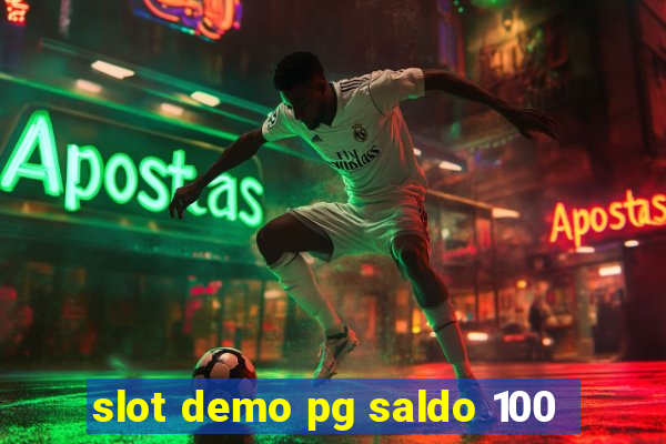 slot demo pg saldo 100