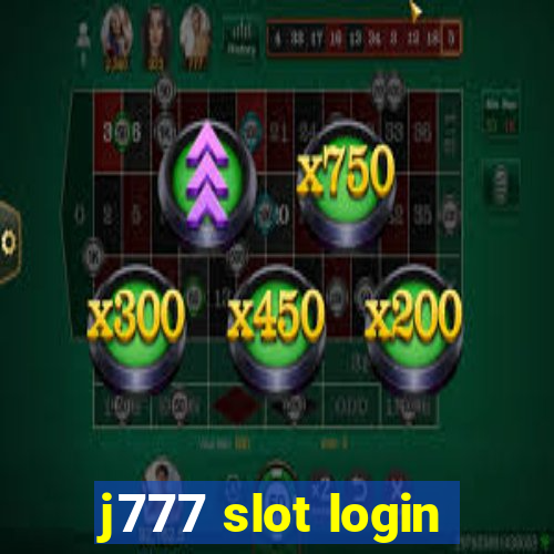 j777 slot login